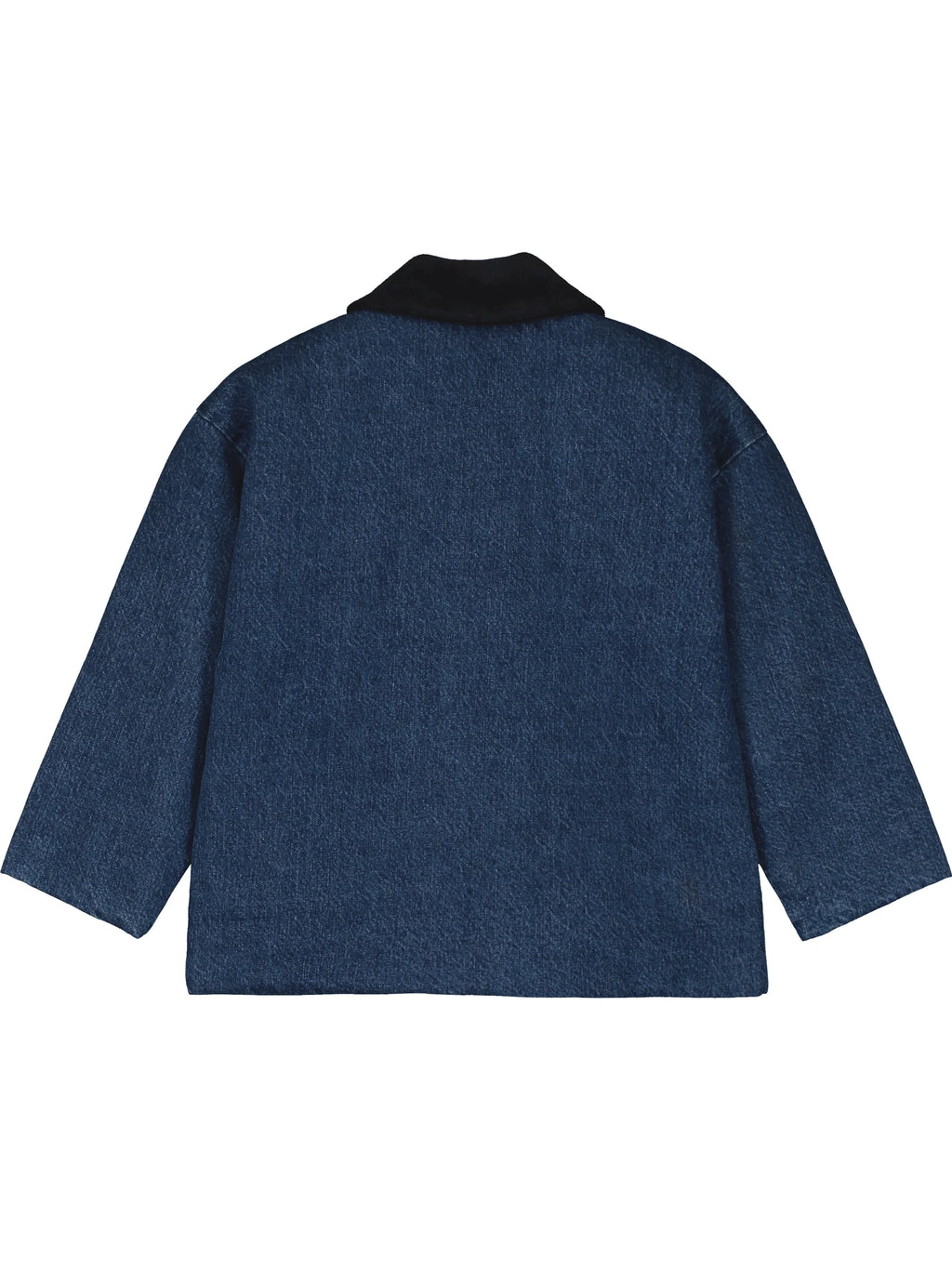 Tangerine Denim Jakke med Fløjlskrave