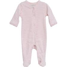 Newborn suit - Rosebud/offwhite