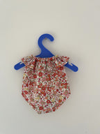 Dukkedragt - Pink blomst