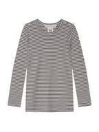 Serendipity langærmet t-shirt - Soil/Offwhite