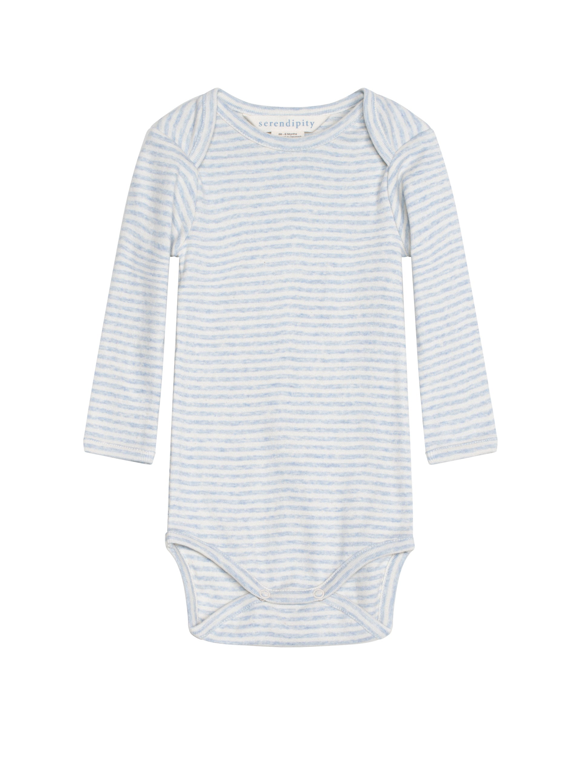 Serendipity baby body - Mist/Offwhite