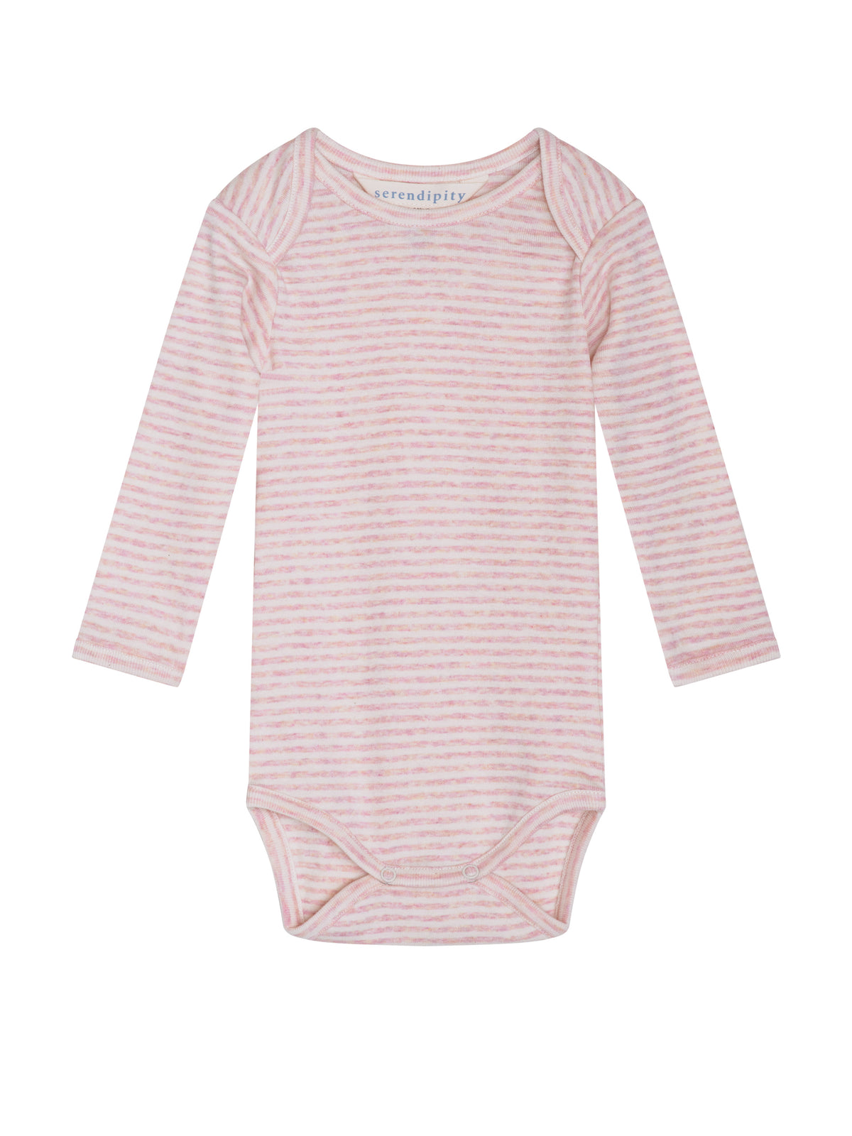 Serendipity baby body - Orchid/Offwhite
