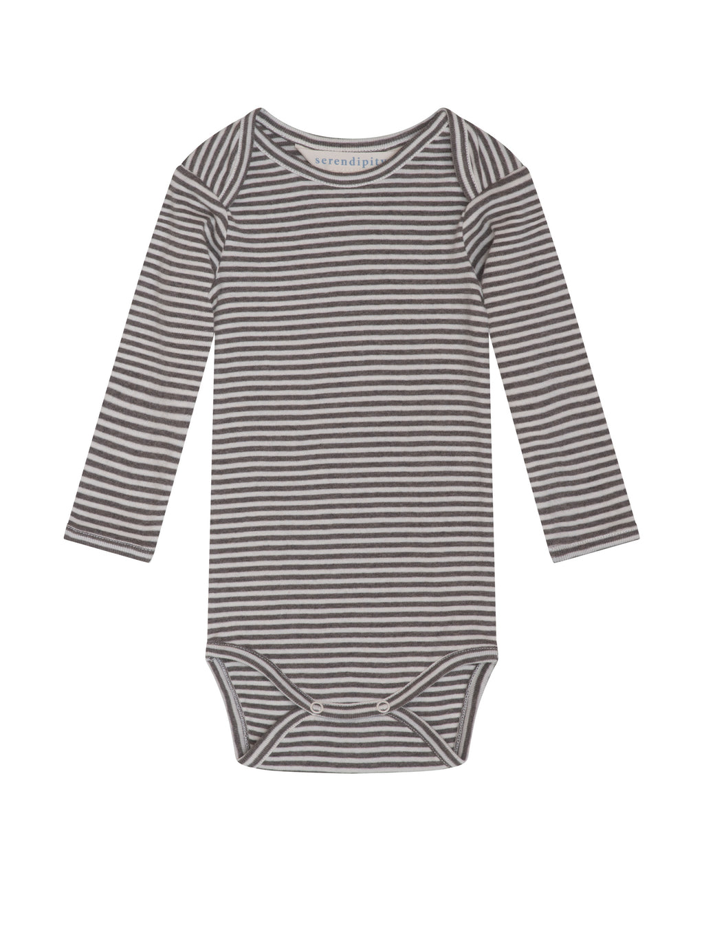 Serendipity baby body - Soil/Offwhite