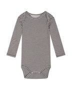 Serendipity baby body - Soil/Offwhite