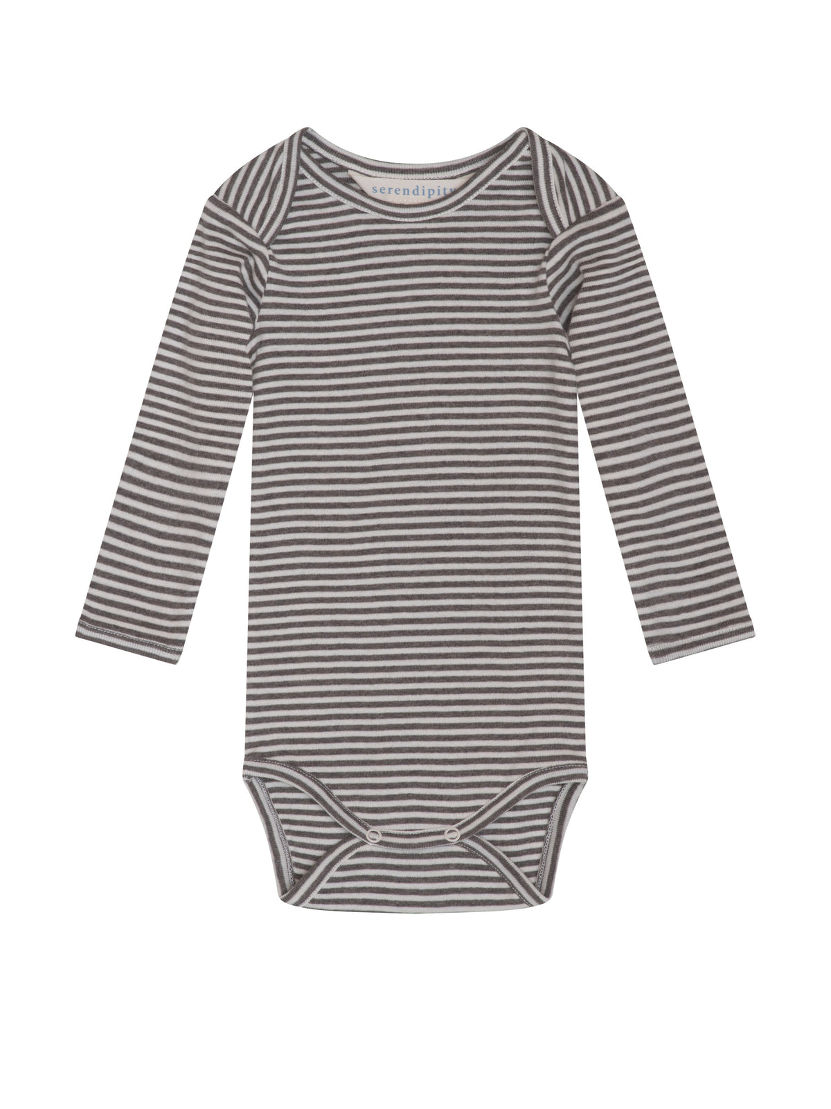 Serendipity baby body - Soil/Offwhite