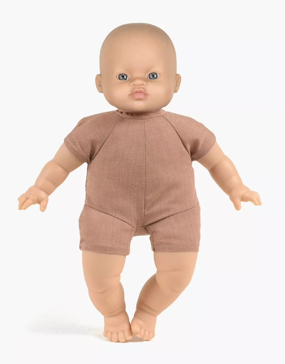 Baby dukke med stofkrop - Maé