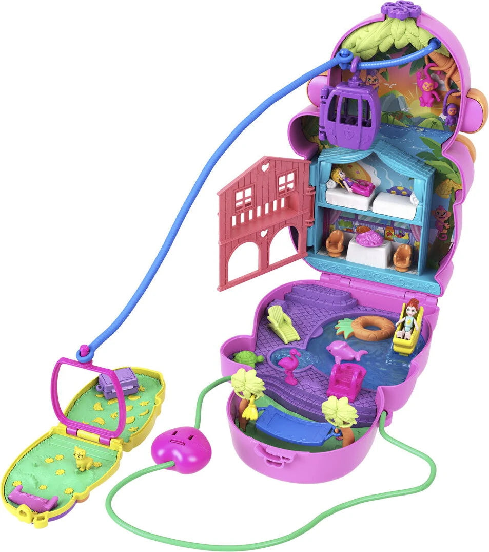 Polly Pocket Momma monkey and baby