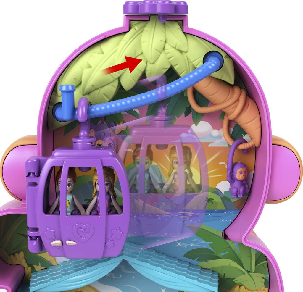 Polly Pocket Momma monkey and baby