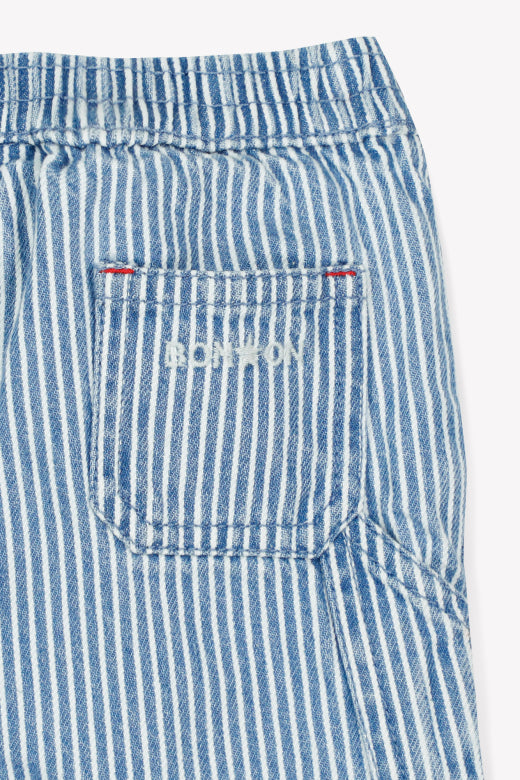 Ninja stribet denimbukser - Rayures Oshkosh