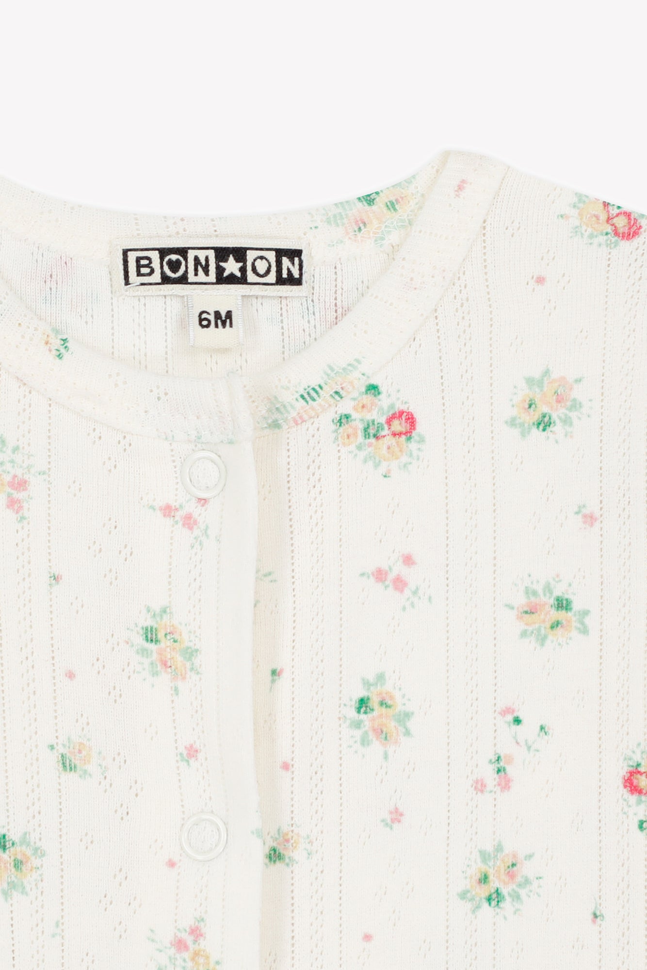 Nuite dragt med fødder - Blomstermotiv