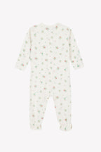 Nuite dragt med fødder - Blomstermotiv