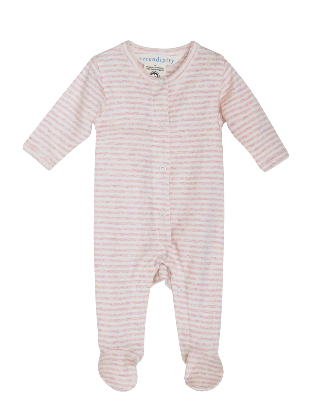 Serendipity newborn suit - Orchid/offwhite