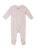 Serendipity newborn suit - Orchid/offwhite