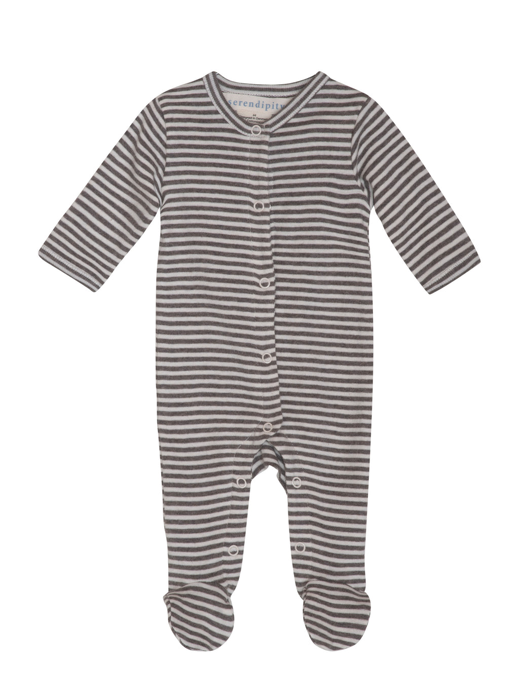 Serendipity newborn suit - Soil/offwhite