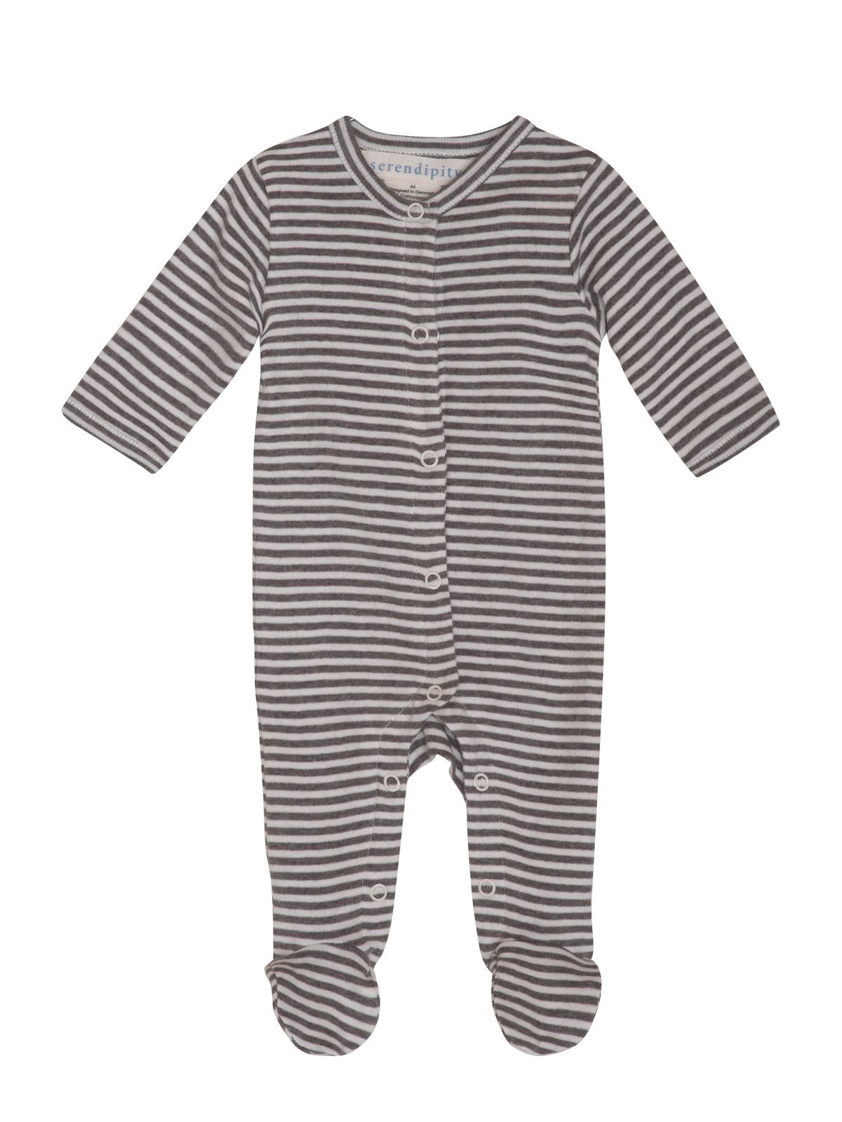 Serendipity newborn suit - Soil/offwhite