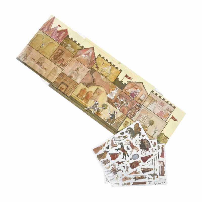 Magnetbog - Prinsesse og Ridderborg