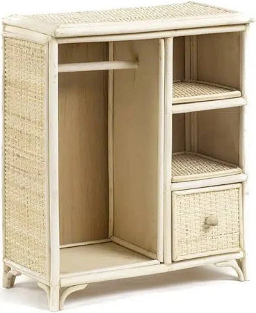 Garderobeskab til dukker - bambus