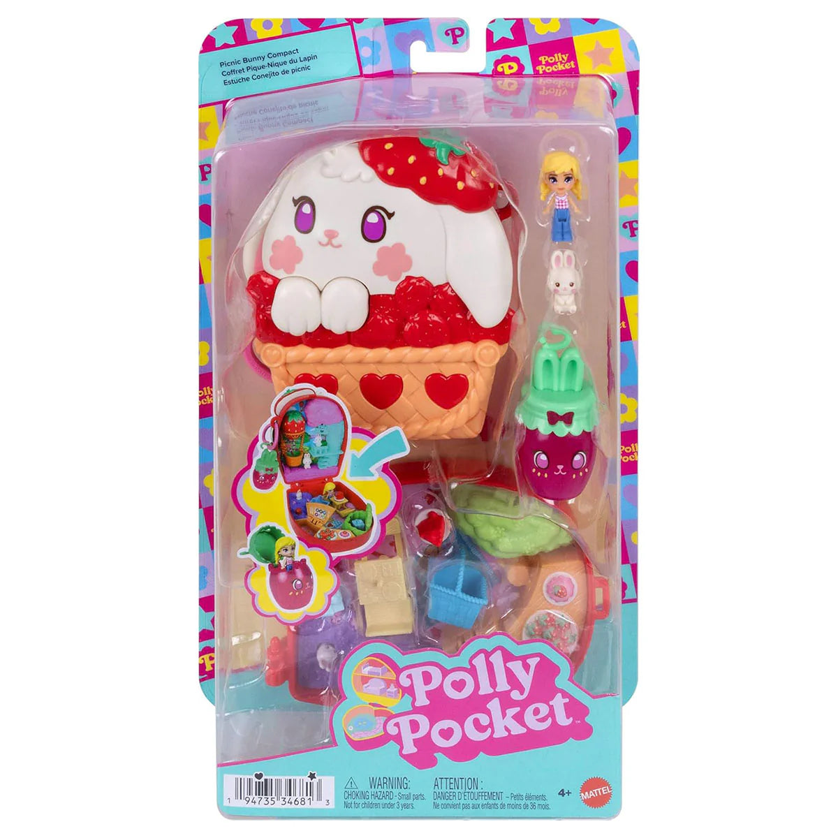 Polly Pocket Picnic Bunny Compact
