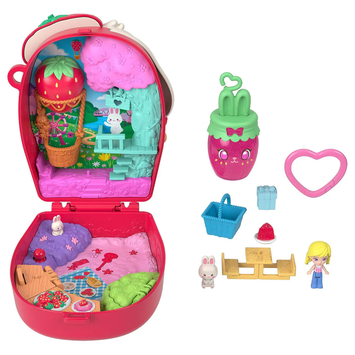 Polly Pocket Picnic Bunny Compact