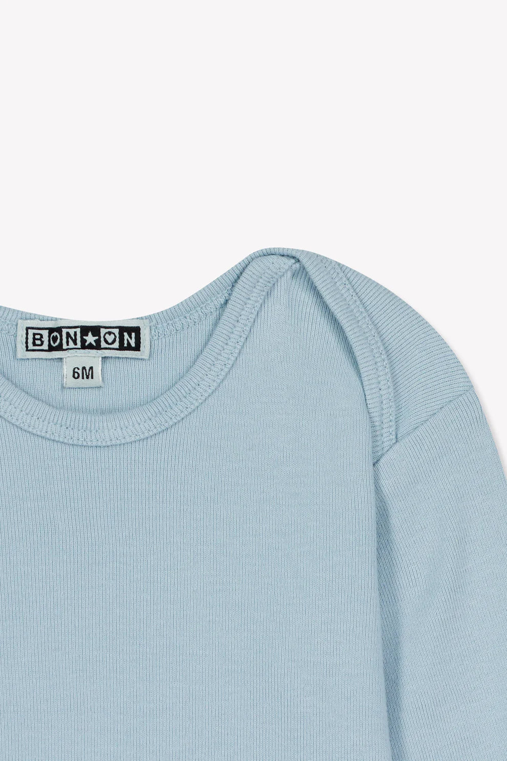 Tina langærmet top - Bleu Azul