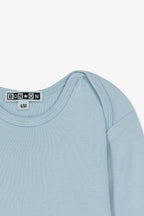 Tina langærmet top - Bleu Azul