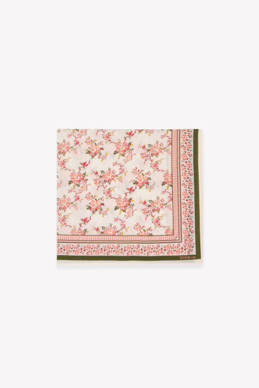 Bonton Tørklæde med blomstermønster  - Sunday Flowers