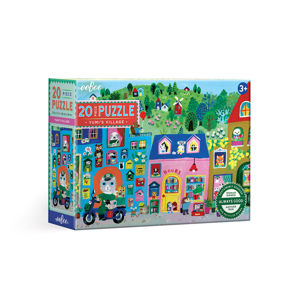 Puslespil - Yumis landsby